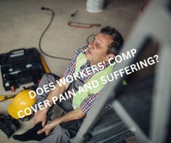 Workers' comp pain and suffering laws.