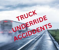 Picture of truck underride accident